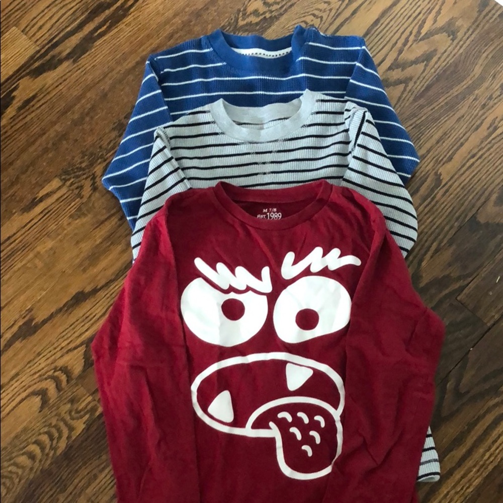 Boys long sleeves